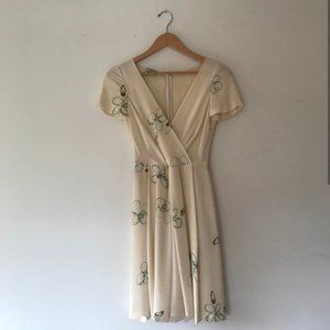 Philosophy Di Alberta Ferretti yellow silk dress